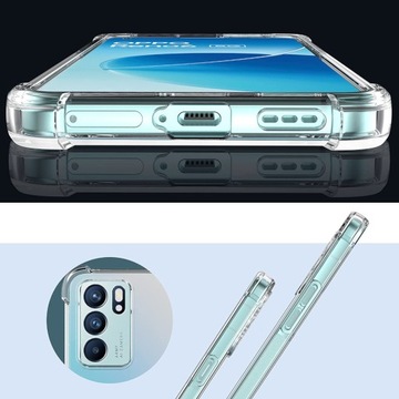 ЧЕХОЛ ДЛЯ OPPO RENO 6 5G ARMOR ПРОЗРАЧНЫЙ ЧЕХОЛ