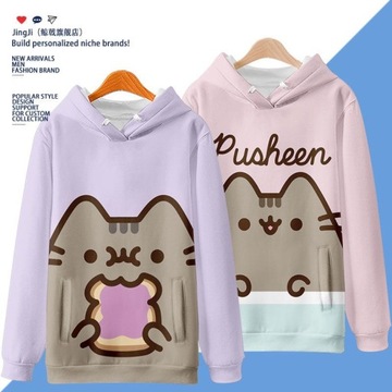 PUSHEEN Bluza z kapturem Cat Rozmiary dla dzieci/dorosłych
