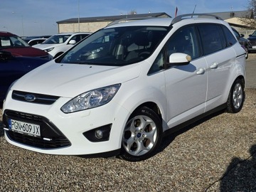 Ford C-MAX II Minivan 1.6 Duratec 125KM 2010 Ford Grand C-MAX 1.6 125ps Benzyna Klimatronic