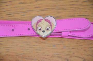 пряжка ремня розовый Щенячий патруль Скай