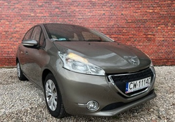 Peugeot 208 I Hatchback 3d 1.0 VTI 68KM 2014 Peugeot 208 klima ISOFIX niski przebieg Gwarancja w cenie Warszawa VRWJ, zdjęcie 1