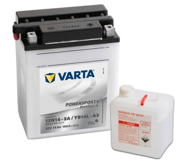 Akumulator Varta YB14L-A2 12V 14Ah 190A