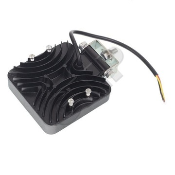 РАБОЧАЯ ЛАМПА АЛЮМИНИЕВАЯ 42 LED 10-30В 110х110х38