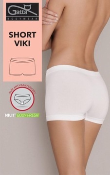 3 БЕСШОВНЫХ ТРУСИКА GATTA SHORTY VIKI, ЧЕРНЫЕ S