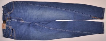 LEE spodnie BLUE skinny SCARLETT HIGH ZIP W26 L31