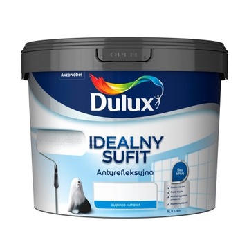 DULUX PERFECT CEILING 9Л БЕЛАЯ ПОТОЛОЧНАЯ КРАСКА