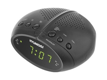 RADIO KUCHENNE RADIOBUDZIK RADIO FM SNOOZE BUDZIK ALARM HYUNDAI 2 ZASILANIA