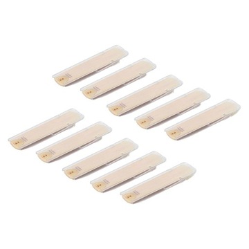 10 тростей для альт-саксофона с запасными частями в индивидуальном футляре, долговечность 2,0