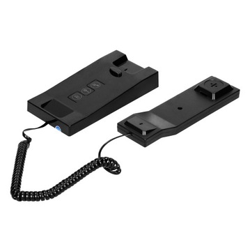 DOMOFON DO FURTKI BRAMY 2 SŁUCHAWKI CZYTNIK BRELOKÓW RFID INTERKOM CZARNY