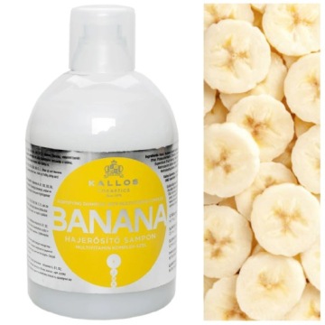 KALLOS KJMN szampon BANANA z witaminami 1000ml
