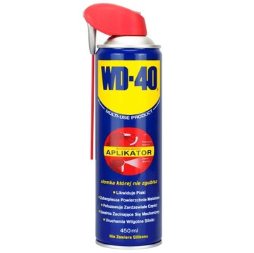 WD-40 PREPARAT WIELOFUNKCYJNY Z APLIKATOREM 450 MLODRDZEWIACZ, NA PISKI