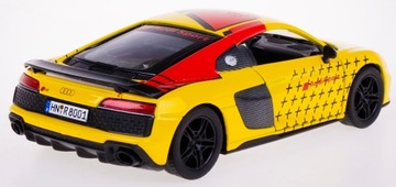 AUDI R8 COUPE 2020 МЕТАЛЛ МОДЕЛЬ KINSMART 1:36 ЖЕЛТЫЙ