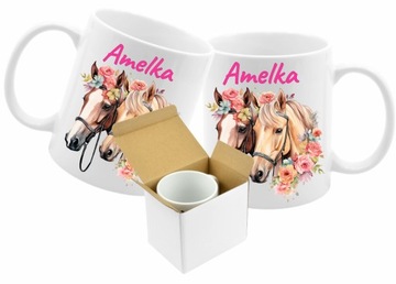 ПОДУШКА-КРУЖКА ЛОШАДИ ЛЮБОЕ ИМЯ ТЕКСТ В ПОДАРОК