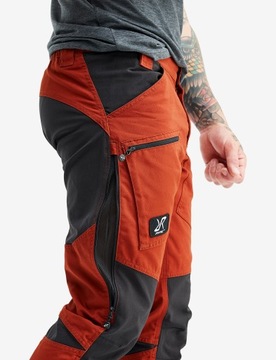 RevolutionRace Nordwand Pro Pants, Spodnie Outdoorowe Męskie, RustyOrange,L