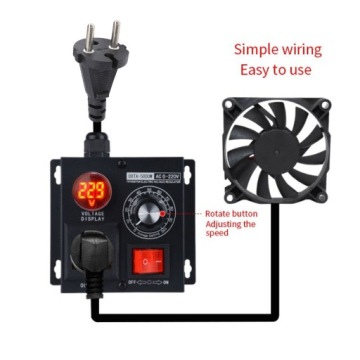 Электронный стабилизатор напряжения 5000W LED цифровой дисплей G5