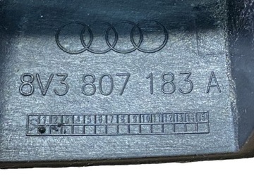 AUDI A3 8V VÝZTUHA NÁRAZNÍKU LEVÝ PŘEDNÍ 8V3807183A