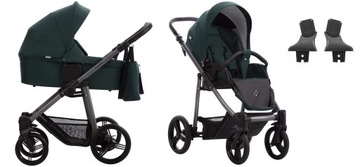 WÓZEK BEBETTO VULCANO NEW 2w1 Nowy KOLOR 05 ZIELEŃ
