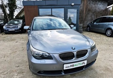 BMW Seria 5 E60 2005 BMW Seria 5 BENZYNA R6 177KM SKORA automat atrakcyjny wyglad okazja, zdjęcie 4