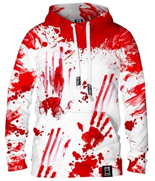 Męska Bluza z kapturem Zombie White L HIT