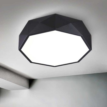 ПОТОЛОЧНЫЙ СВЕТИЛЬНИК DIAMOND GLAMOUR, ЧЕРНЫЙ, 40 см