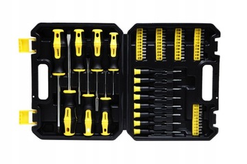 НАБОР ОТВЕРТОК, БИТА С МАГНИТОМ, 65 ШТ., WMC КОРПУС