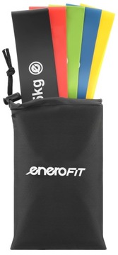 НАБОР ИЗ 5 МИНИ-ЛЕНТЫ ДЛЯ ФИТНЕС-РЕАБИЛИТАЦИИ ТРЕНИРОВКИ ENERO