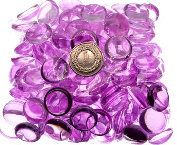 ПЛОСКИЕ КАМНИ СТЕКЛЯННЫЕ ШАРИКИ СИНТЕТИЧЕСКИЕ ТАБЛЕТКИ ЦВЕТНАЯ СЕТКА 2 СМ 180