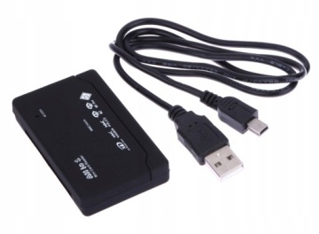 СЧИТЫВАНИЕ КАРТ ПАМЯТИ УНИВЕРСАЛЬНОЕ MICRO SD TF CF RS-MMC SDHC USB 2.0