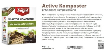 Środek przyśpieszający kompostowanie TARGET Active Komposter 1kg