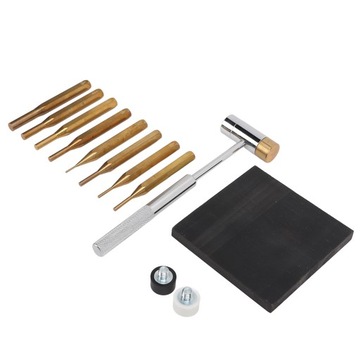 Набор латунных штампов Пористая структура Съемные наконечники 8 E2