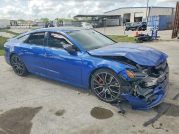Audi A7 C8 2021 Audi S7 Sportback Audi S7 2.9 TFSI Prestige z 2021 roku od ubezpieczalni, zdjęcie 2