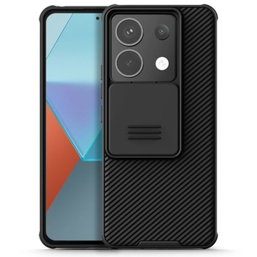 ETUI DO REDMI NOTE 13 PRO 5G / POCO X6 5G, Z OSŁONĄ APARATU, CASE NILLKIN
