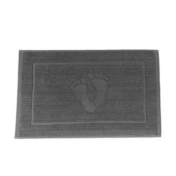 Ręcznik podłogowy 40x60cm z Motywem STÓP Antracyt