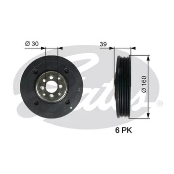 KOLO ŘEMENICE SEAT CORDOBA VARIO 1.9D 97- TVD1004