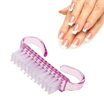 10szt. mini SZCZOTKA szczoteczka do paznokci MANICURE do usuwania PYŁU