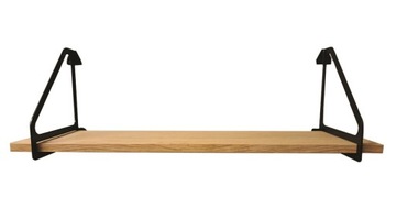 Półka wisząca INGRID LOFT 80x23x22 cm dąb opcje