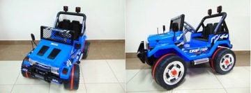 АВТОМОБИЛЬ ДЖИП С АККУМУЛЯТОРОМ RAPTOR 2x ДВИГАТЕЛЬ 45ВТ С ДИСТАНЦИОННЫМ УПРАВЛЕНИЕМ 2.4G