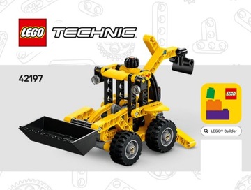 LEGO INSTRUKCJA PAPIEROWA z zestawu TECHNIC 42197 (25g)