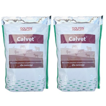 CALVET WITAMINY, AMINOKWASY DLA KONI 2KG - 2PAK
