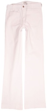 WRANGLER spodnie FLARE white regular _ W28 L32
