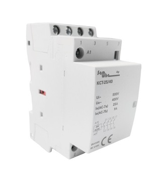 Stycznik modułowy 25A 24VDC 4NO 2P