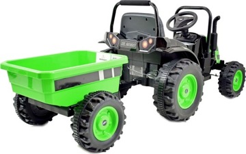 ТРАКТОР С ПРИЦЕПОМ-АККУМУЛЯТОРОМ, 2 ДВИГАТЕЛЯ ПО 45 ВТ