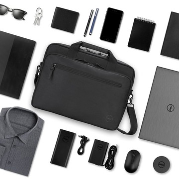 ТОНКАЯ СУМКА DELL PREMIER 14–15,6 ДЮЙМОВ, КОЖАНАЯ ДЕЛОВАЯ СУМКА