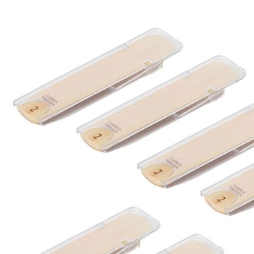 10 шт. трости для кларнета, трости для саксофона, легкий тренировочный инструмент, твердость 2,0