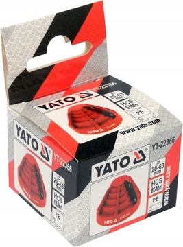 КАЛИБРАТОР YATO ДЛЯ УДАЛЕНИЯ ЗАФОР ДЛЯ ПЭ ТРУБ 20-63MM YT-22366