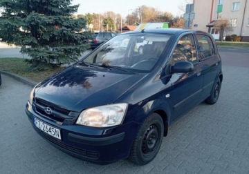 Hyundai Getz 1.3 MPI 82KM 2004 Hyundai Getz Kupiony w Polsce - benzyna - 1,3 - 81 KM 1.3 Benzyna 81KM, zdjęcie 2