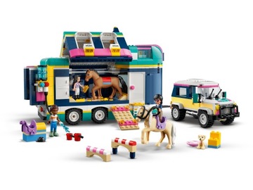LEGO FRIENDS 41722 ВЫСТАВОЧНЫЙ ПРИЦЕП С ЛОШАДЬЮ 8+