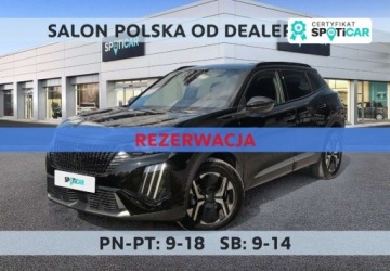 Peugeot 2008 II SUV Facelifting 1.2 Hybrid 145 145KM 2025 Peugeot 2008 PureTech mHEV GT e-DCS6 FV23 Bogaty mHev 145KM Kredyt 0 Leasi