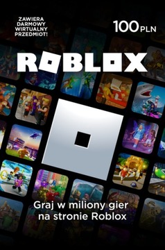 Roblox Robux RS 100 zł karta | kod podarunkowy