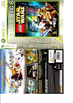 игра для детей XBOX 360 LEGO STAR WARS THE COMPLETE SAGA космическое приключение